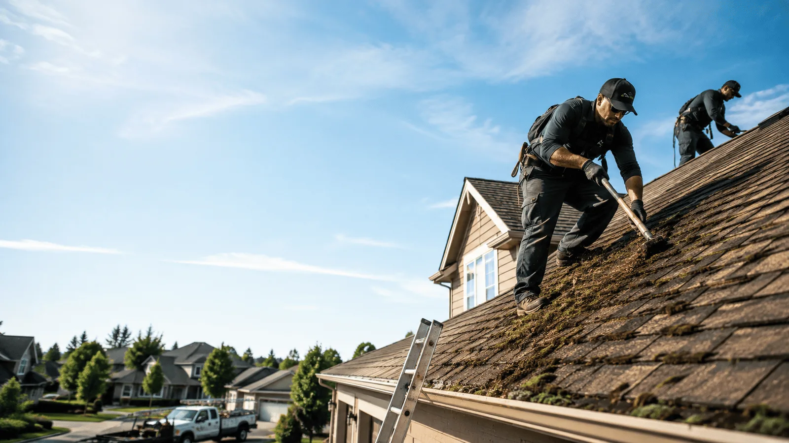 Roof Moss Removal in Success, MO near me